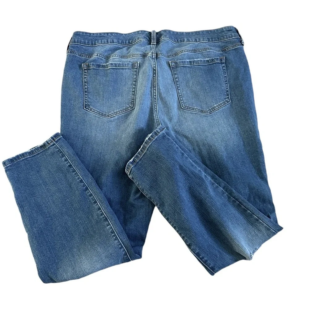 Womens Torrid Destructed Skinny Jeans Jegging‎ Plus size 16